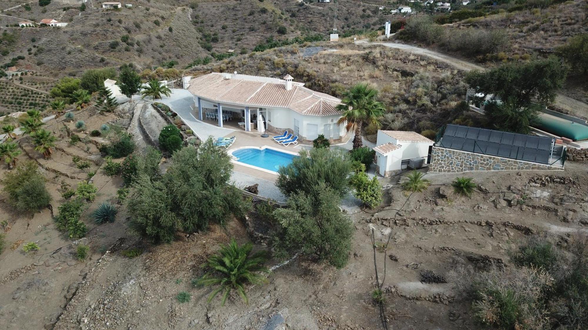 Villa Camakini With Heated Pool And Sea View Arenas  Luaran gambar