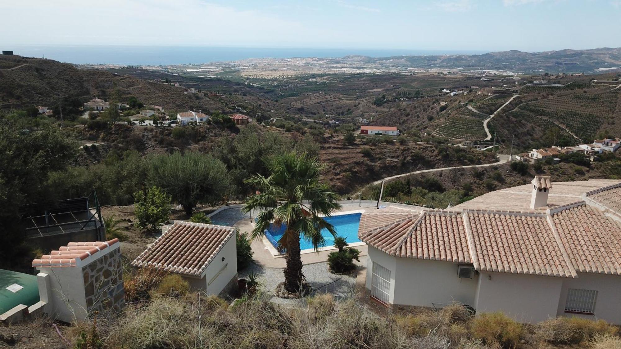 Villa Camakini With Heated Pool And Sea View Arenas  Luaran gambar
