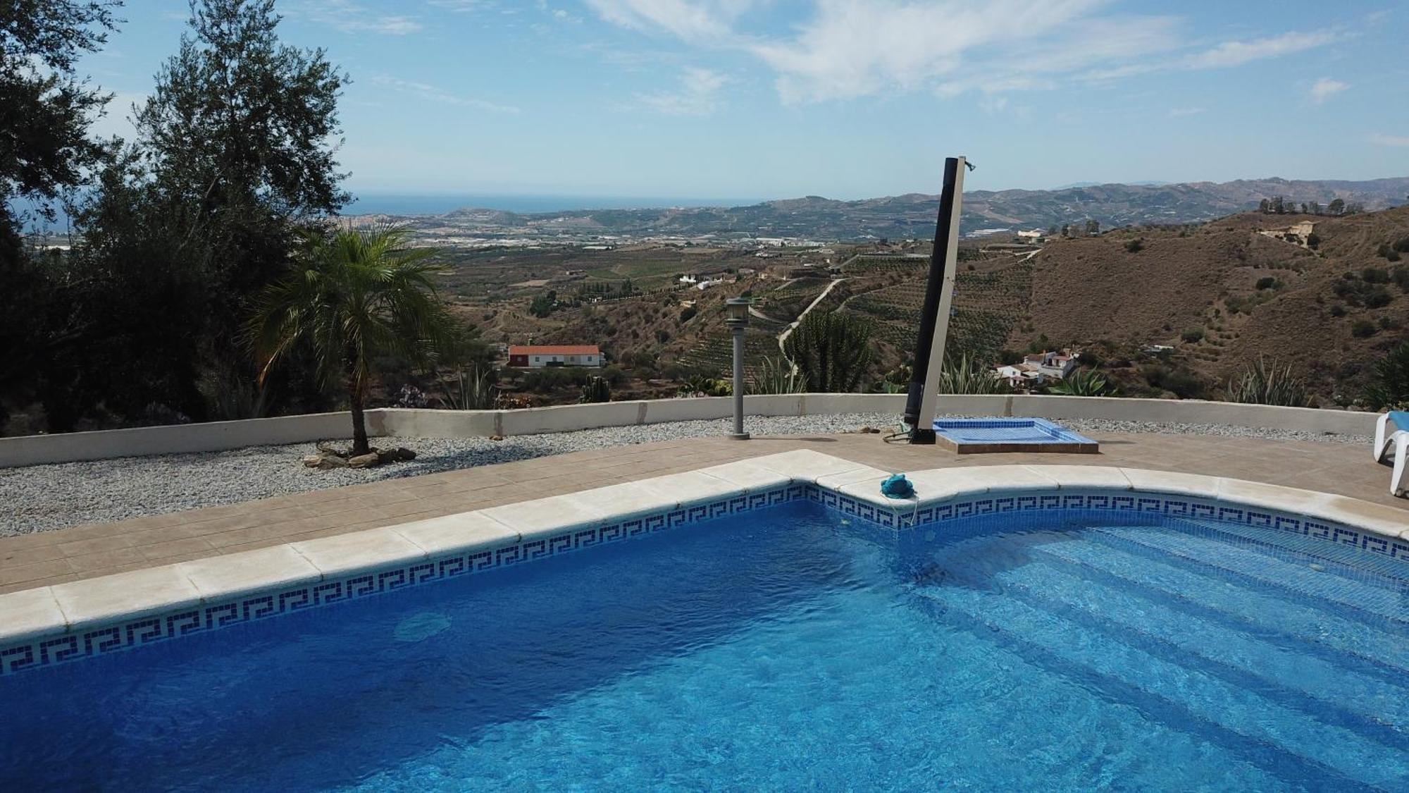 Villa Camakini With Heated Pool And Sea View Arenas  Luaran gambar